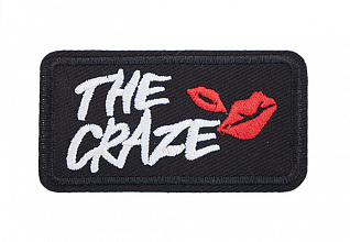 Термоаппликация "THE CRAZE" LA552 70х38мм