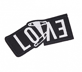 Термоаппликация "LOVE" LA551 85х39мм