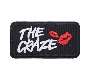 Термоаппликация "THE CRAZE" LA552 70х38мм